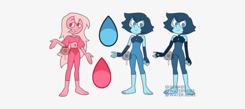 Pink & Blue Zircon Ft - Cartoon, transparent png