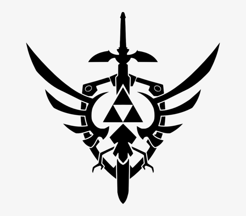 Legend Of Zelda Triforce Tattoo, transparent png