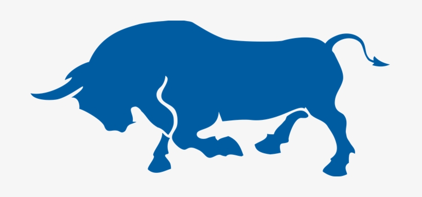 Red Bull Clipart Indian Bull - Bull Silhouette, transparent png