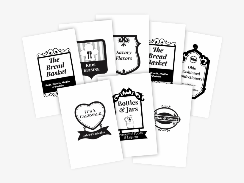 Custom Cookbook Dividers - Glass Bottle, transparent png