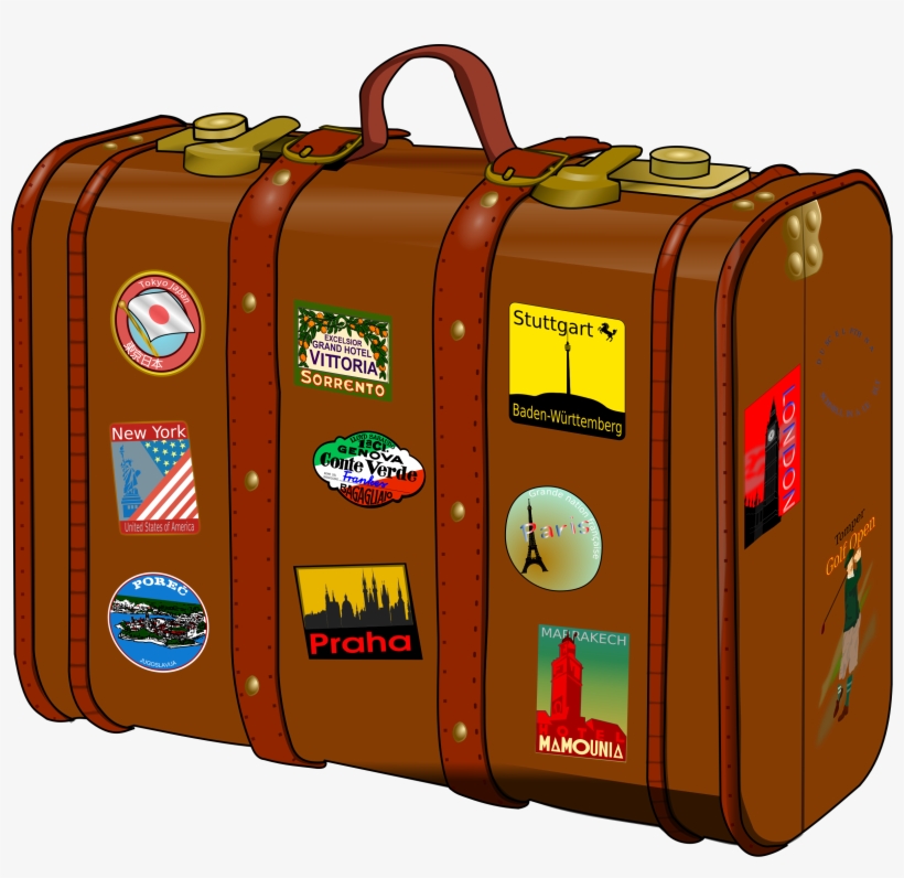 Download - Suitcase Clipart Png, transparent png