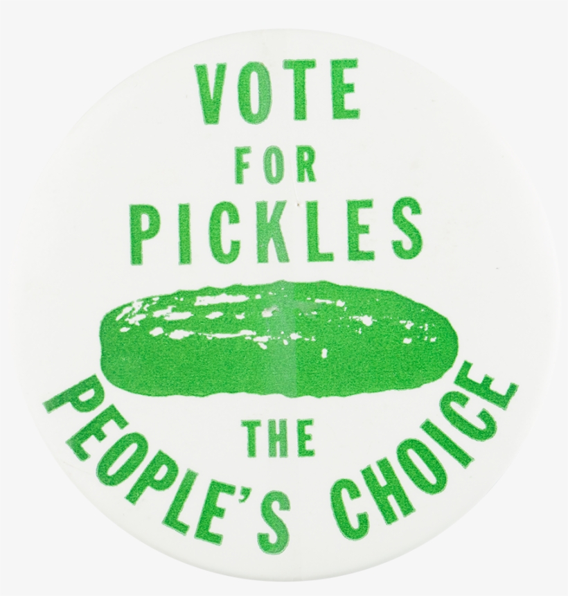 Vote For Pickles, transparent png