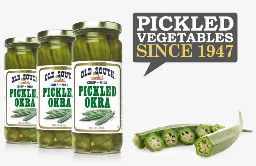 Our Story - Old South Pickled Okra, 64 Fl Oz, transparent png