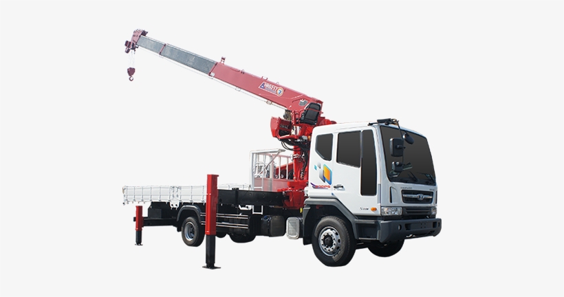 Boom Crane Truck - Crane Truck Png, transparent png