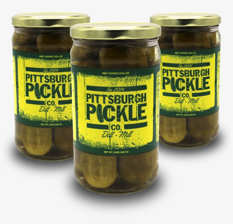 Dill-mill Pickles - Pittsburgh Pickle Pickle, Pittsburgh Style - 24 Oz, transparent png