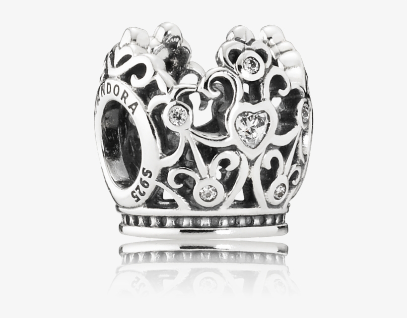 Disney, Princess Crown Charm, Clear Cz - Pandora Disney, Cinderella Sparkling Slipper, transparent png