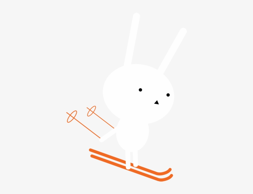 Icicle - Ski Bunny Png, transparent png
