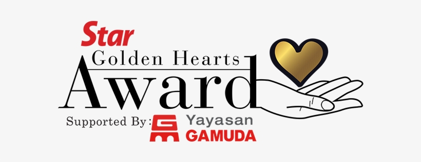 The Star Golden Hearts Award Celebrates Malaysians - Golden Heart Award, transparent png