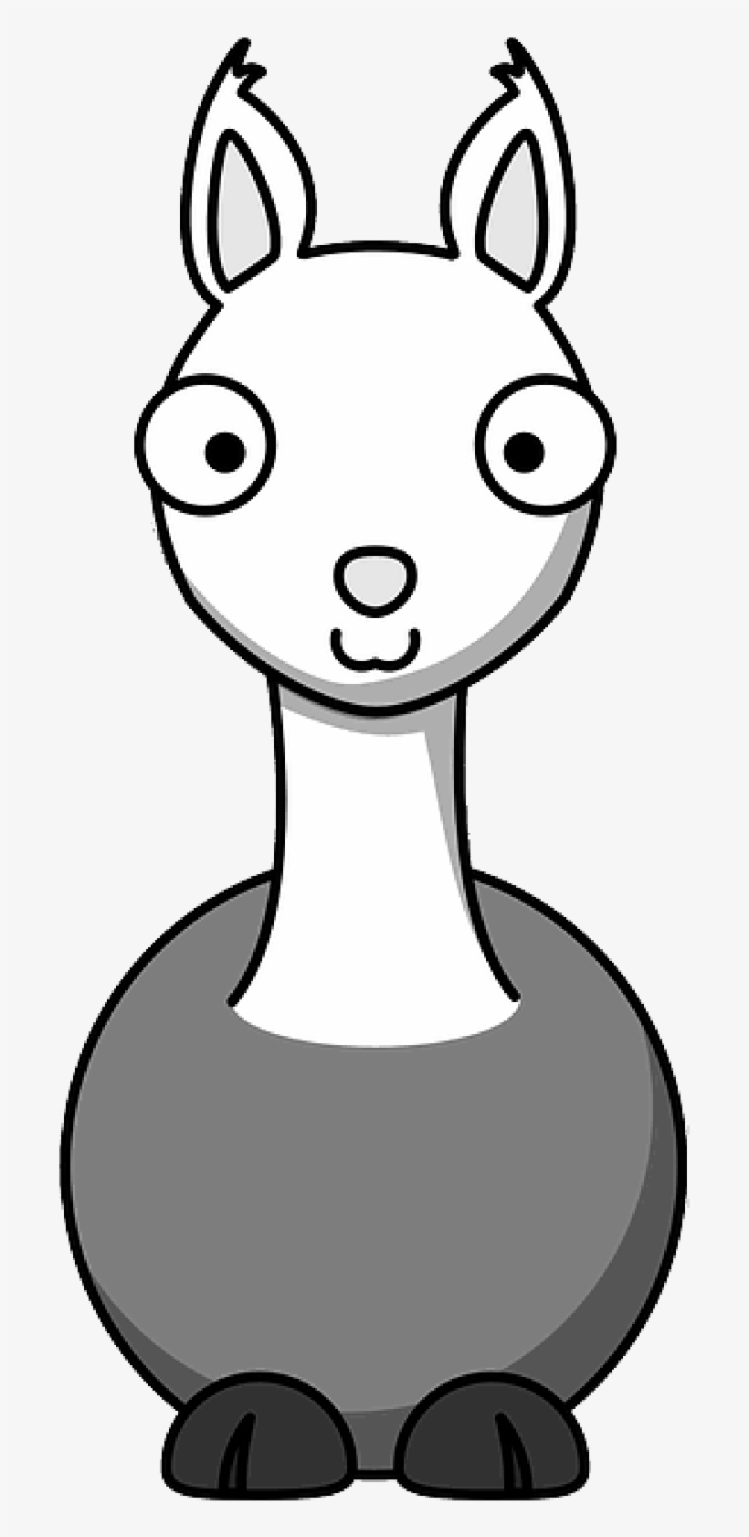 Mb Image/png - Cartoon Llama Shower Curtain, transparent png