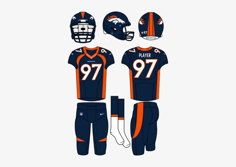Denver Broncos - Jacksonville Jaguars Home Uniform, transparent png