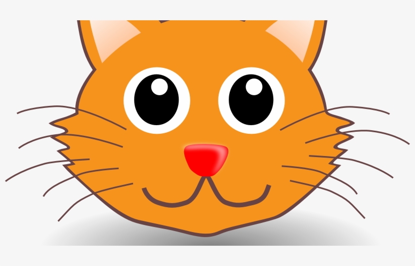 Homing Cat - Cat Face Clipart, transparent png