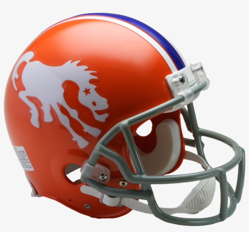 Denver Broncos Vsr4 Authentic Throwback Helmet 1960 Denver Broncos