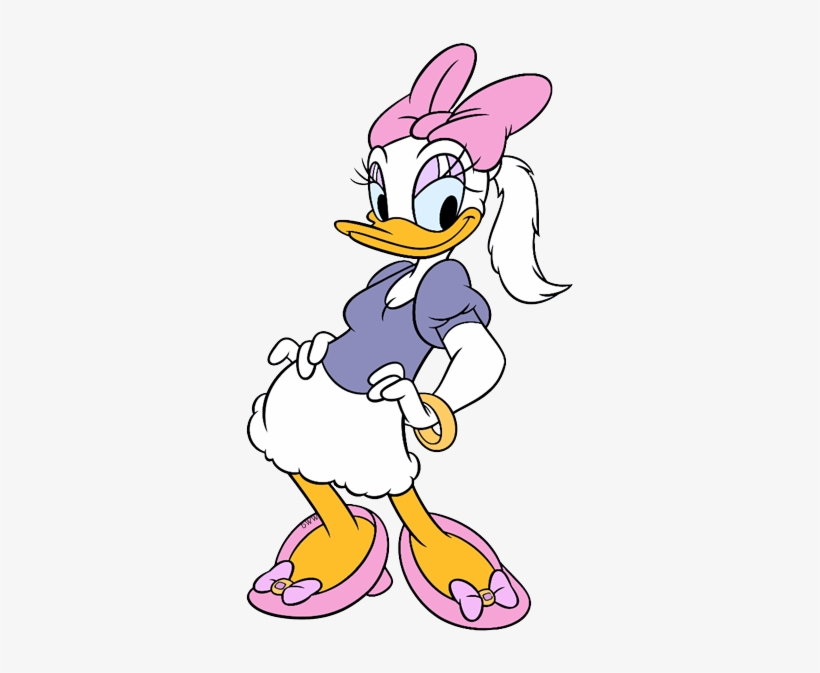 Duck Illustration, Daisy Duck, Donald Duck, Mickey - Daisy Duck Clipart, transparent png