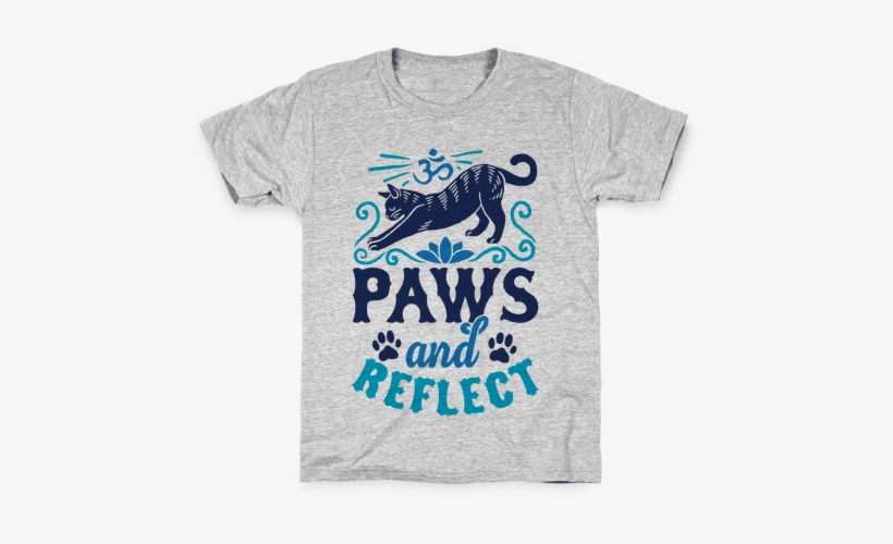 Paws And Reflect Kids T-shirt - Funny Gym T-shirt - Paws And Reflect (dog) From Lookhuman., transparent png