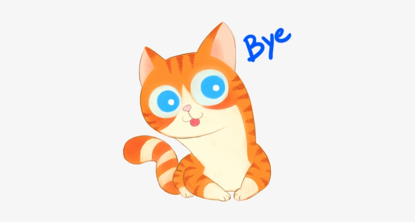 Meet The Ginger Cat,funny And Super Cute - Cartoon, transparent png