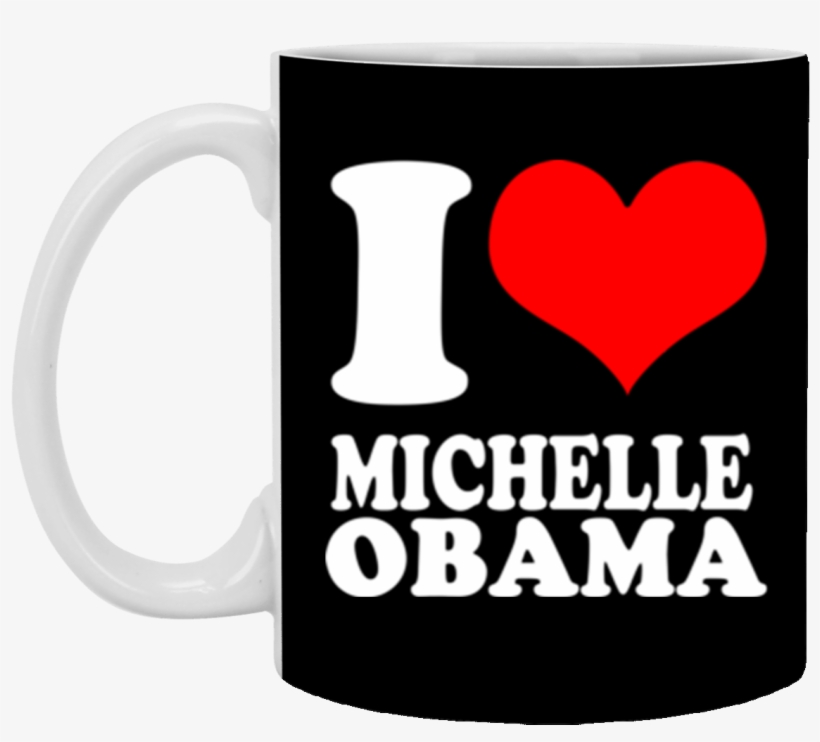 I Heart Michelle Obama Mug Coffee Mug 11 Oz Mug, transparent png
