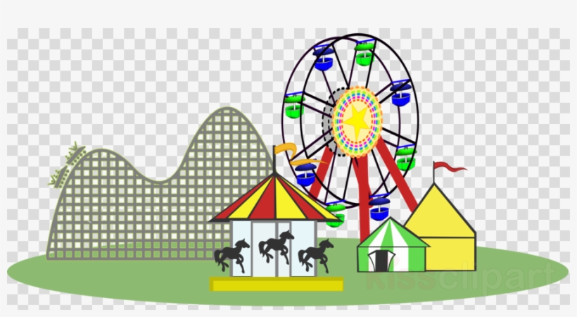 Amusement Park Clipart Carousel Gardens Amusement Park, transparent png