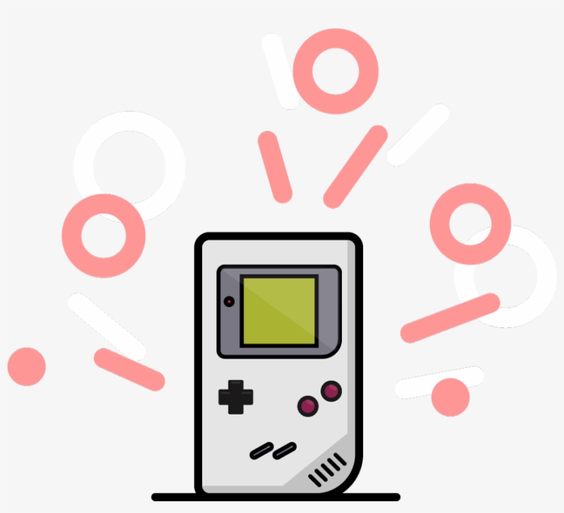 Gameboy, transparent png