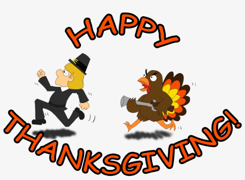 Happy Thanksgiving By Melissathehedgehog On Clipart, transparent png