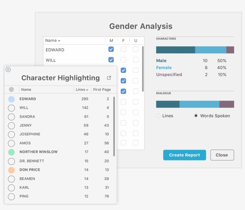 List Your Characters By Number Of Lines Or Order Of, transparent png