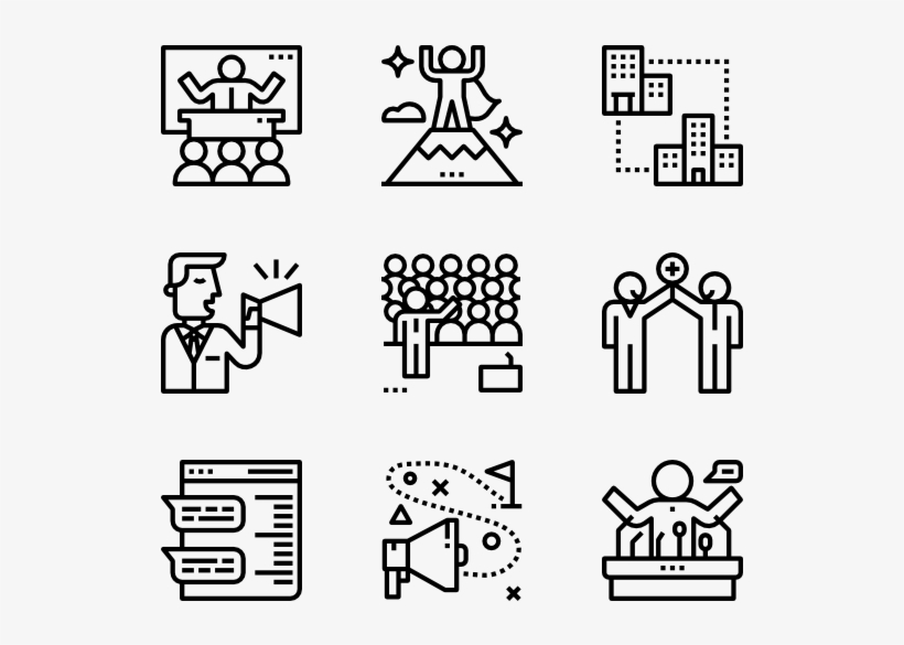 Social Media Marketing, transparent png