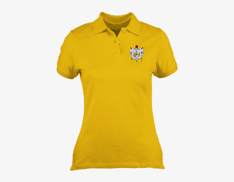 Sigma Gamma Rho Embroidered Polo, transparent png
