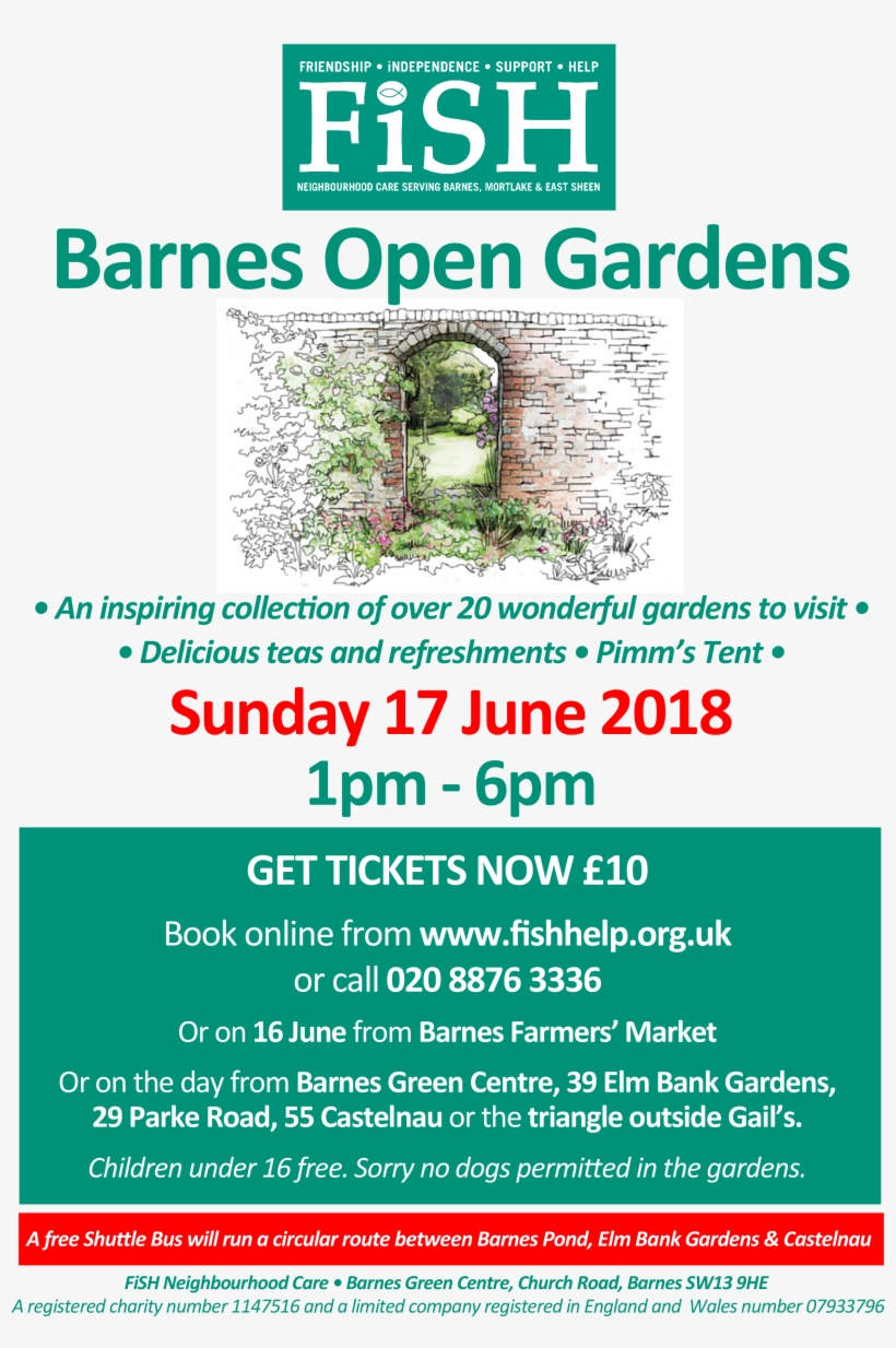 Barnes Open Gardens Buy Tickets Now, transparent png