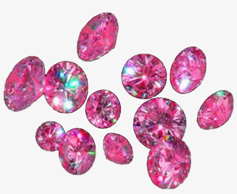 Pink Crystal Diamonds Cristales Rosados Diamantes Rosa, transparent png