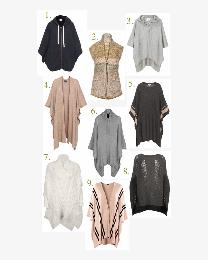 What Better Way Then To Wrap Up In A Cozy Knit Poncho, transparent png