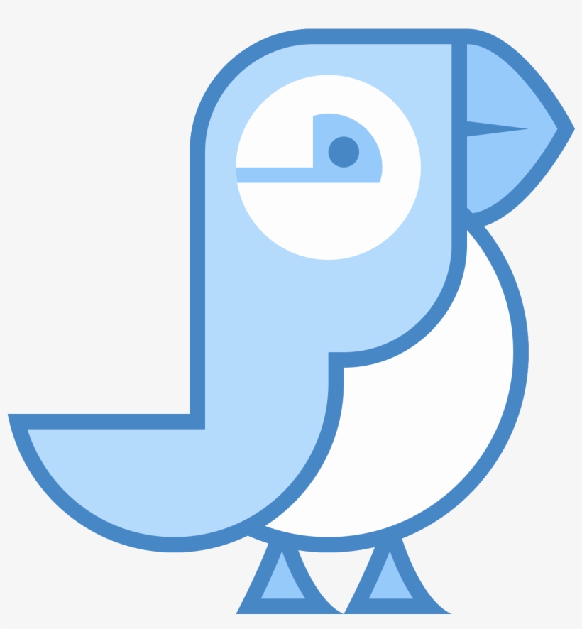 Puffin Bird Icon, transparent png