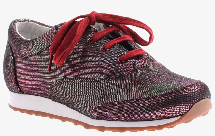 Jogger In Cranberry Metallic Women's Sneaker, transparent png