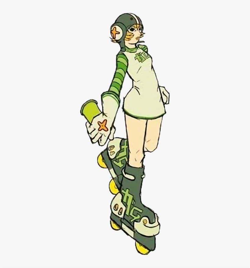 Part 2 Gum And Mew From Jet Set Radio On The Dreamcast, transparent png