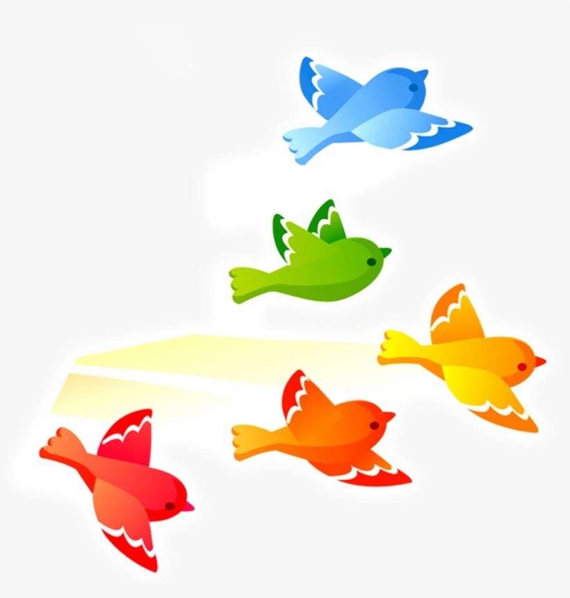 Hermoso Pájaro Png De Pintura, transparent png