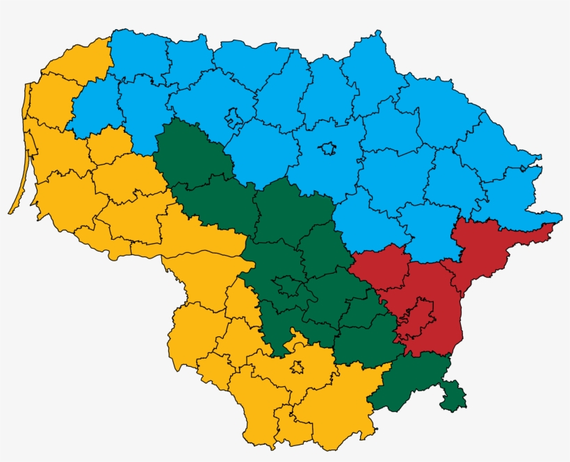 Kiekviena Spalva Žymi Ketvirtadalį Gyventojų Lietuvoje, transparent png