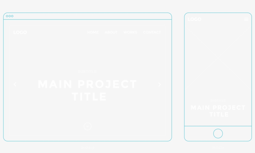 Portfolio-wireframe@2x, transparent png