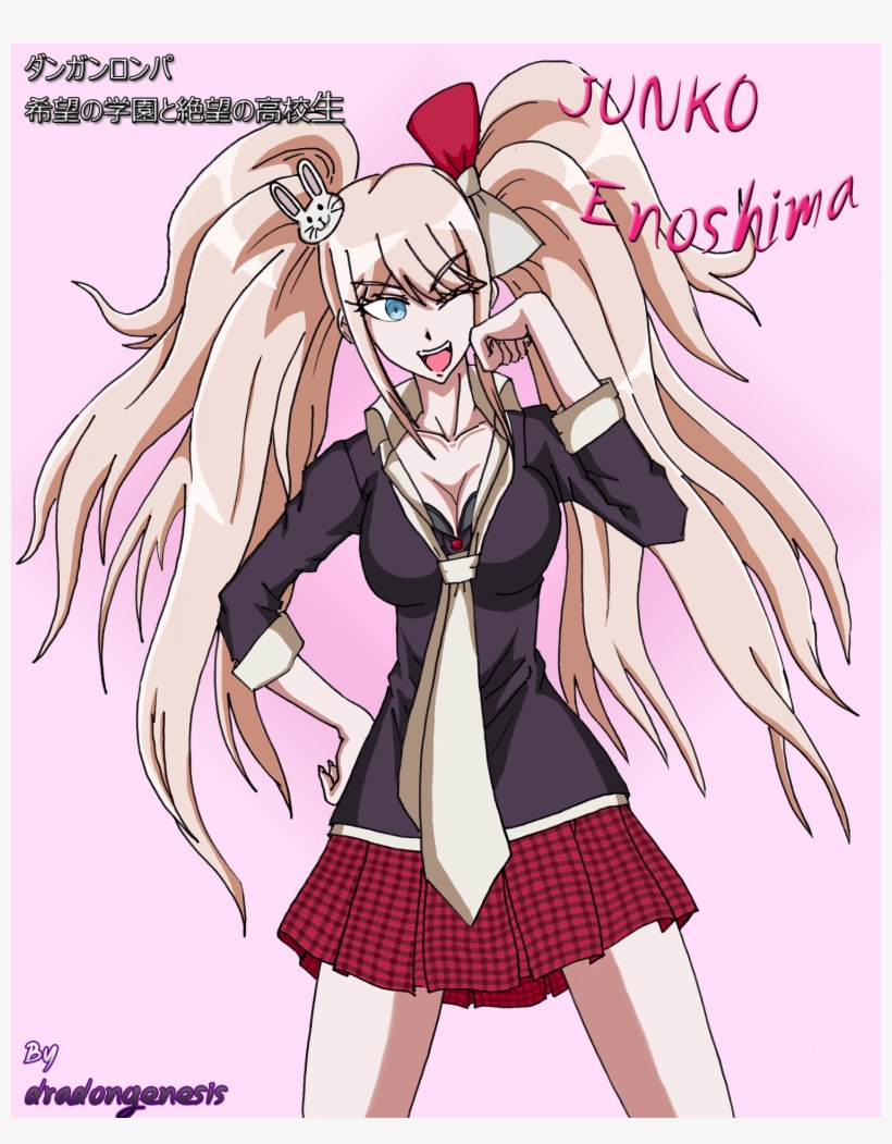 Junko Enoshima, transparent png