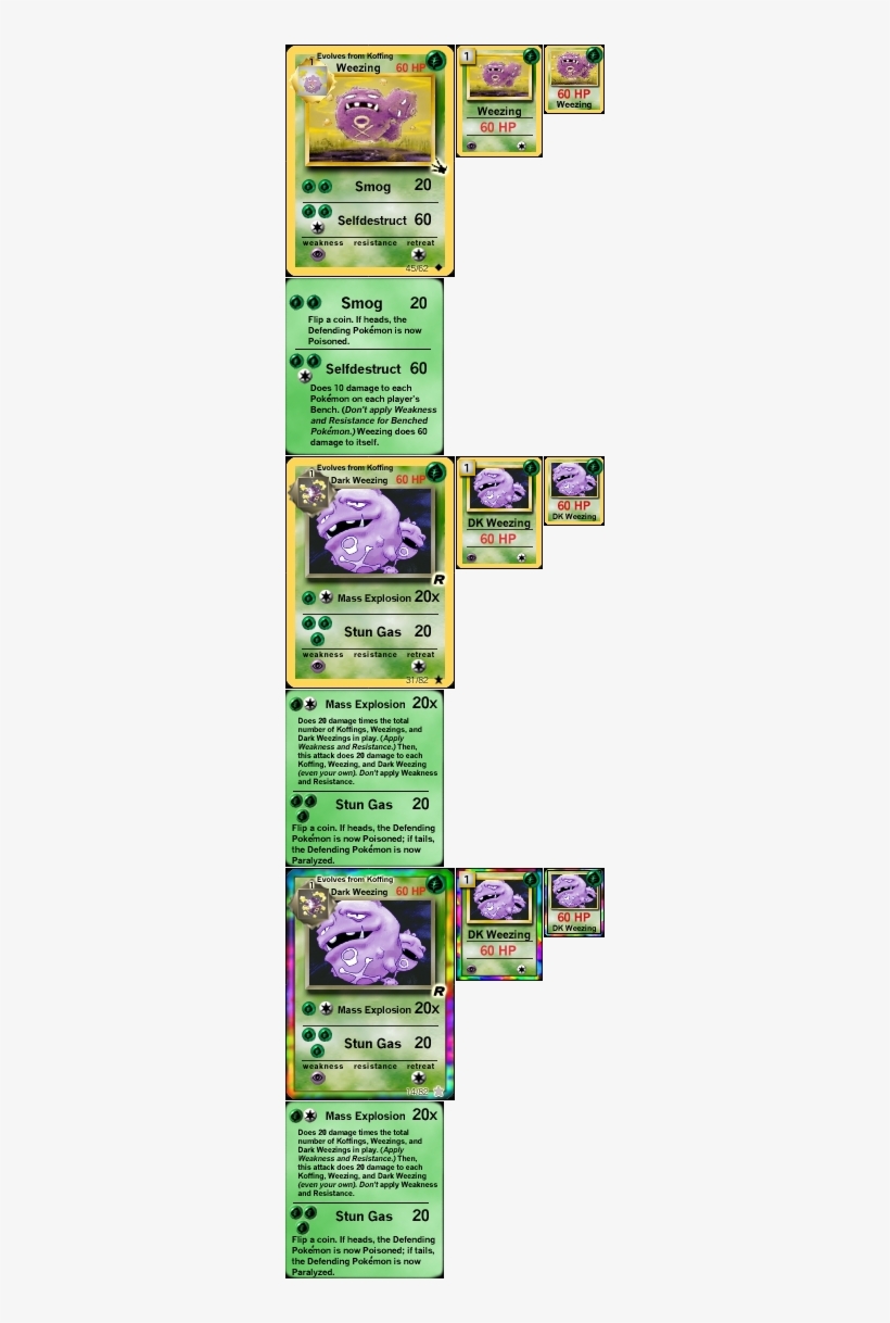 #110 Weezing, transparent png