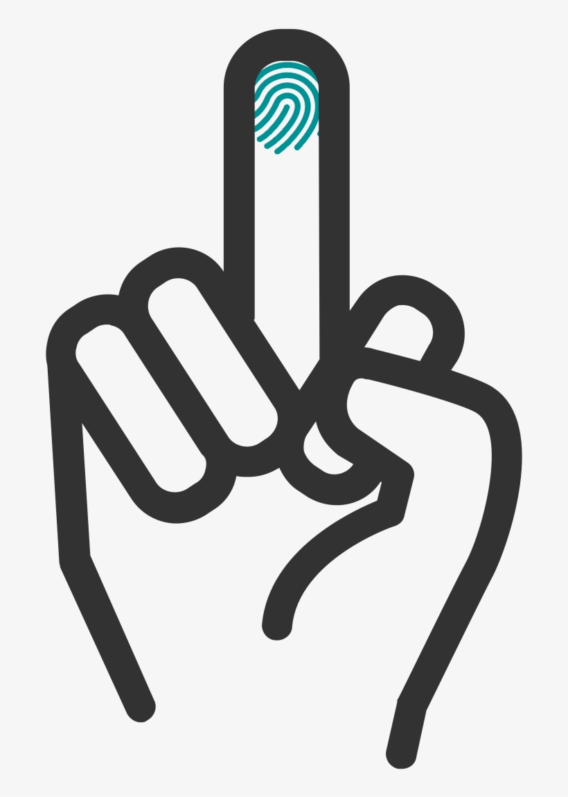 Finger, Middle Finger, Print, Hand, transparent png