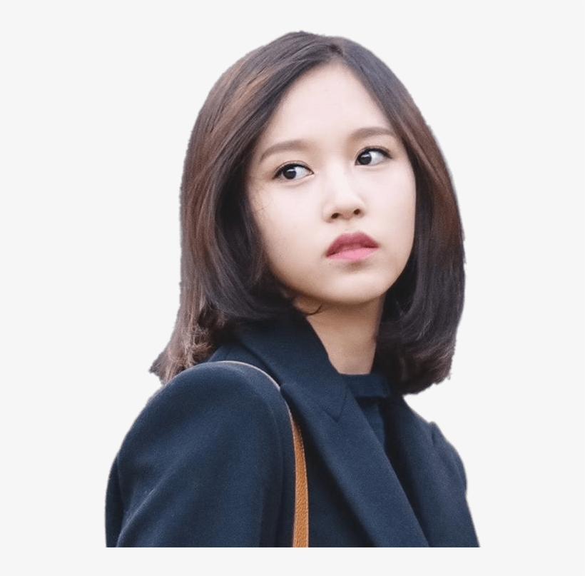 Twice Mina Looking Sidewards, transparent png