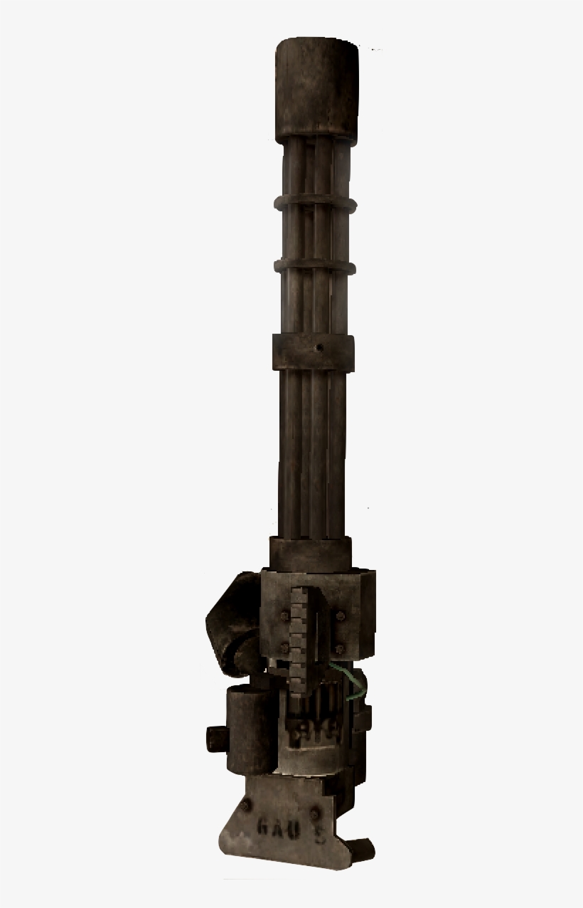 Minigun 3rd Person Mw2, transparent png