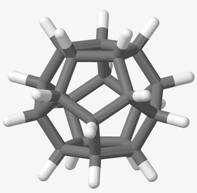 Dodecahedrane 3d Sticks, transparent png
