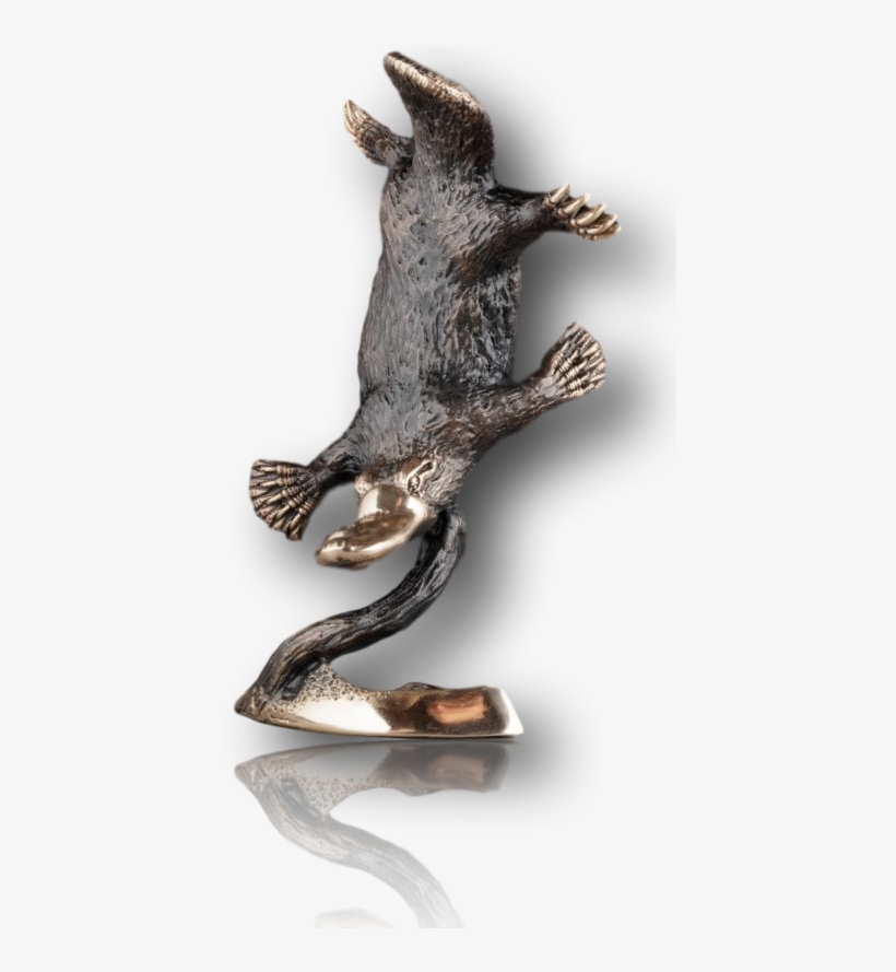 Small Diving Platypus, transparent png