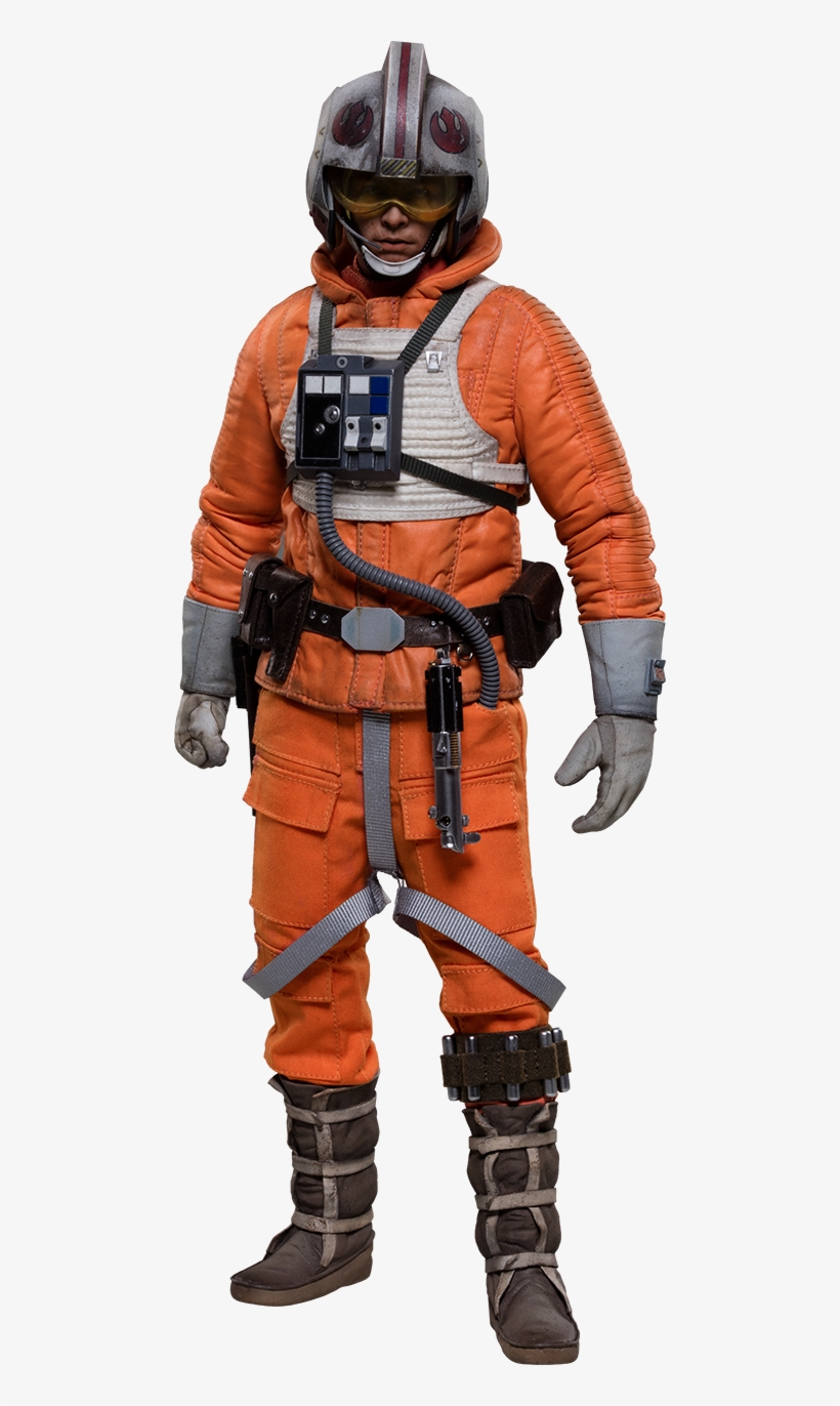 Luke Skywalker Rogue Group Snowspeeder Pilot Action, transparent png