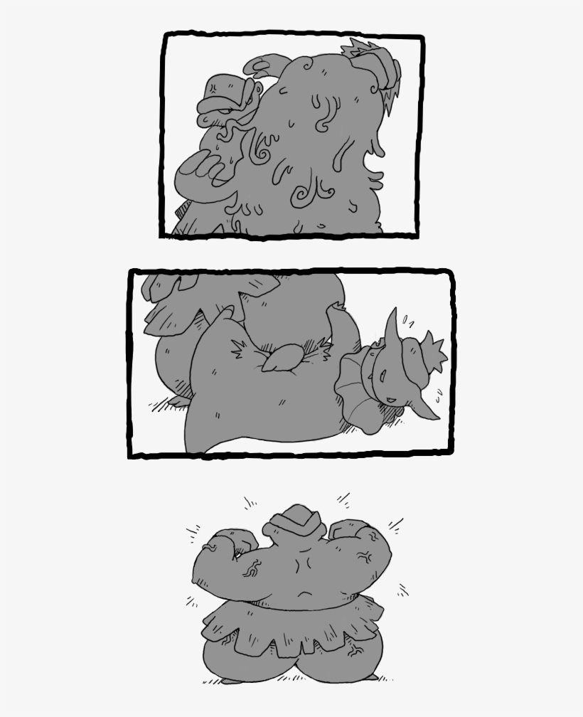 Bluewind Then Brought Out His Own Hariyama, Which Faced, transparent png