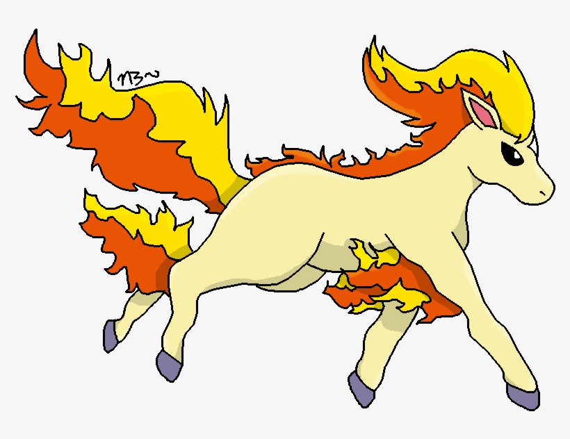 Ponyta, transparent png