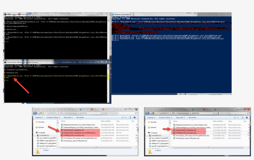 Powershell Exec Filedisappears, transparent png