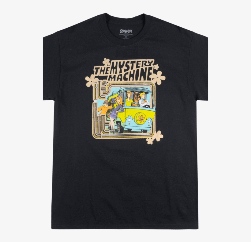 Scooby Doo Gang The Mystery Machine T Shirt Distressed, transparent png