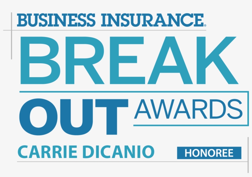 Carrie Dicanio Business Insurance Break Out Awards, transparent png