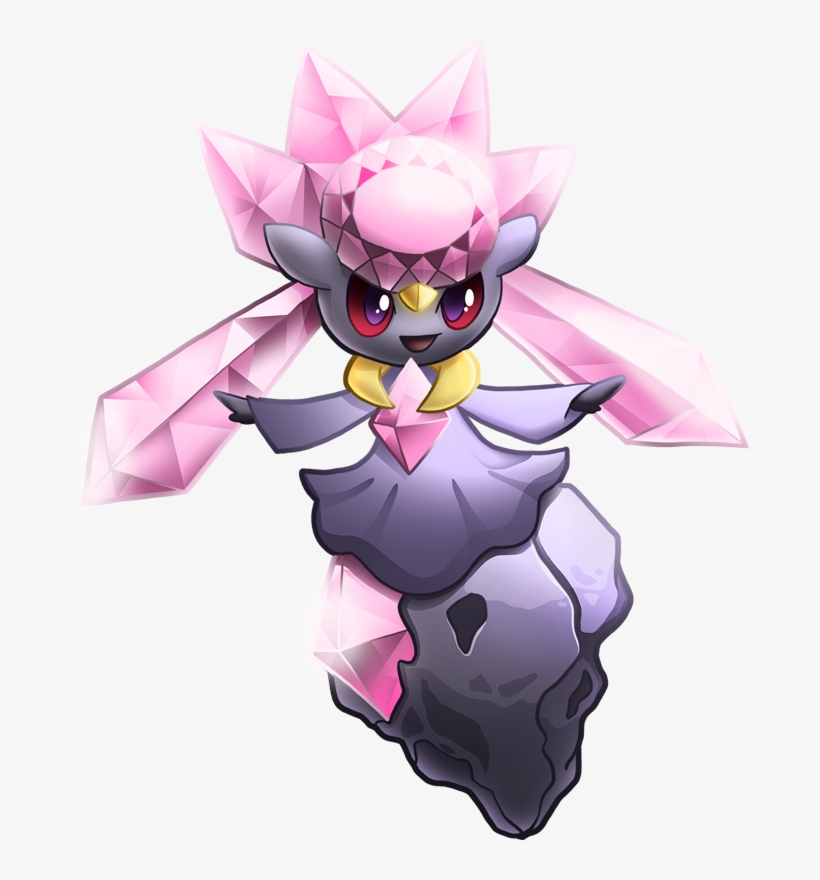 Pokemon Shiny-diancie Is A Fictional Character Of Humans, transparent png