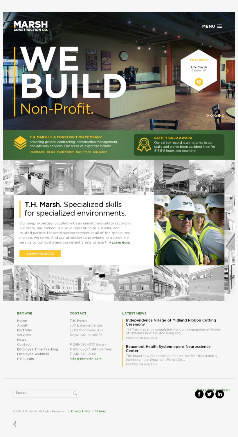 T H Marsh Constr Competitors, Revenue And Employees, transparent png